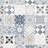 Akkar Geometric Blue/Cream/Gray Area Rug-719848771