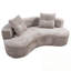 Canapé 3 places avec 2 coussins-2054519534