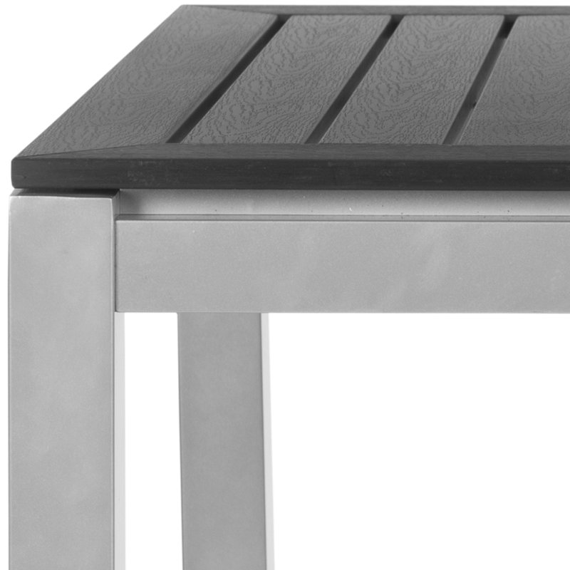 Lavada Square Metal Outdoor Dining Table , 31.5'' in. W 31.5'' in. D