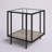 Vireo Glass Top End Table-1633958944