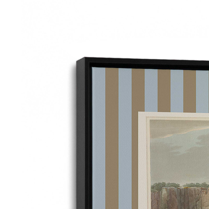 «Yonkers Palisades Hill» par Deny Designs, reproduction d'art, 24 x 32, Noir, Toile encadrée