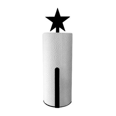 Red Barrel Studio® Metal Free-Standing Paper Towel Holder