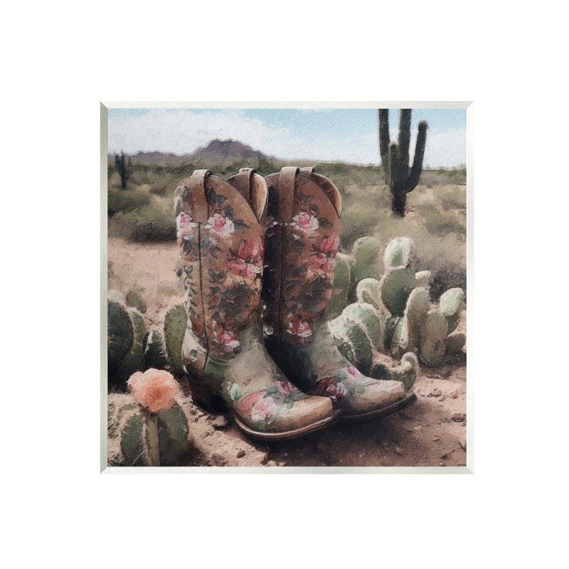 " Southwestern Boots Landscape "