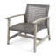 Ensemble de fauteuils club d'extérieur en bois d'acacia avec cadre en bois d'acacia, ensemble de 2 pièces-1096603865
