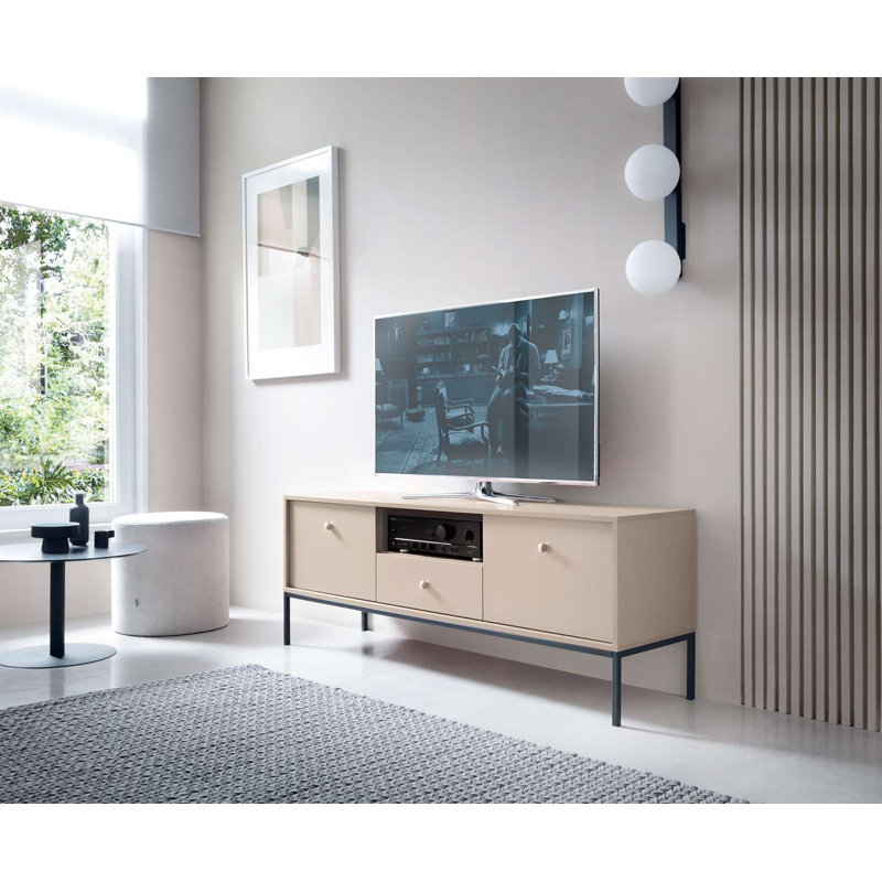 Ardag Unfinished TV Stand for TVs up to 65", Beige