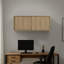 32-Inch Wide Wall Storage Cabinet With Sliding Doors