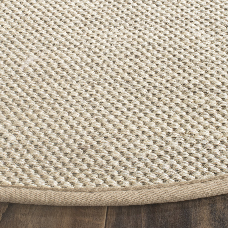 Torbin Sisal Area Rug, Beige, Round 122 cm