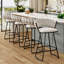 Tabouret de comptoir rembourré avec structure en métal-1518886250-1518886248