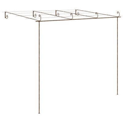 Opress Iron Pergola with Canopy