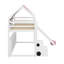 Lit mezzanine simple avec tente-745555565