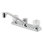 Pfirst Series Double Handle Kitchen Faucet