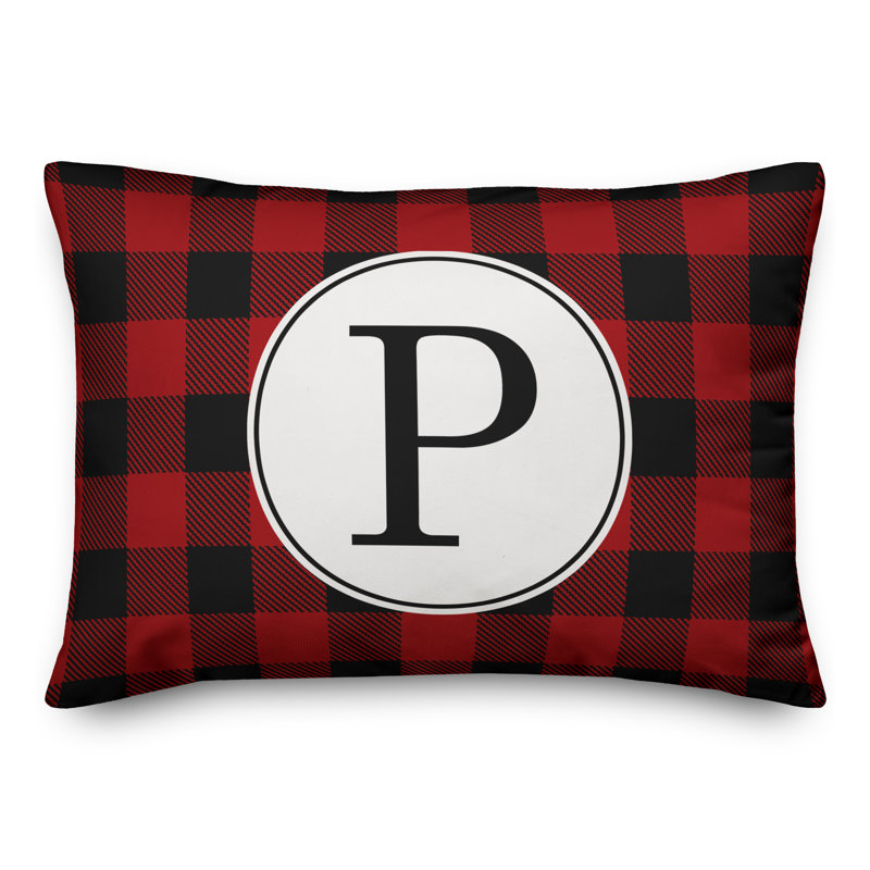  Coussin monogramme, P