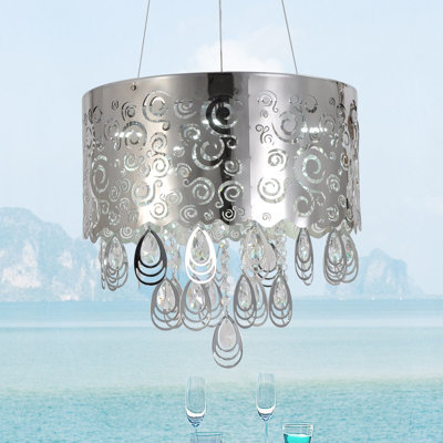 Whitbeck 5 - Light LED Drum Chandelier