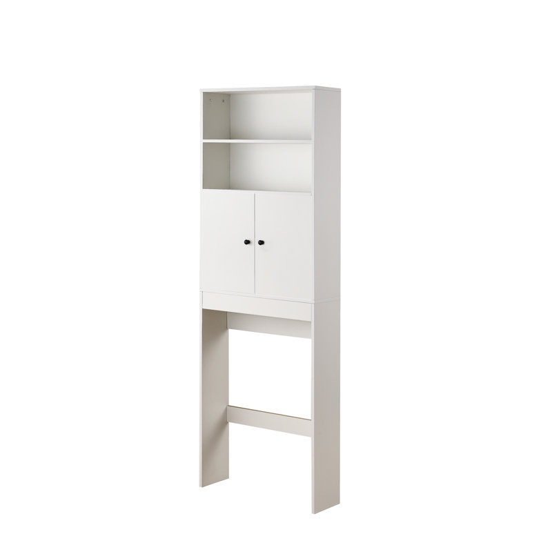 Armoire de rangement au-dessus de la toilette, Blanc