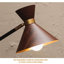 Lampe de plancher murale en fer avec prise dans le salon