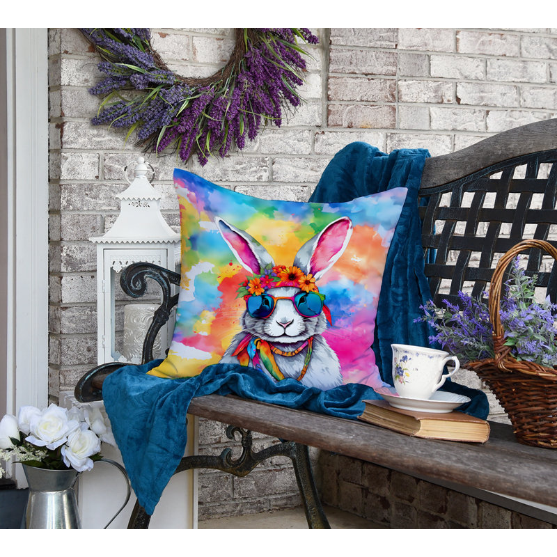 Coussin Hippie, H 18 po x l 18 po