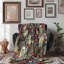Cityscape Meadow Delight - Couverture sherpa de qualité supérieure 1 pièce-97879115