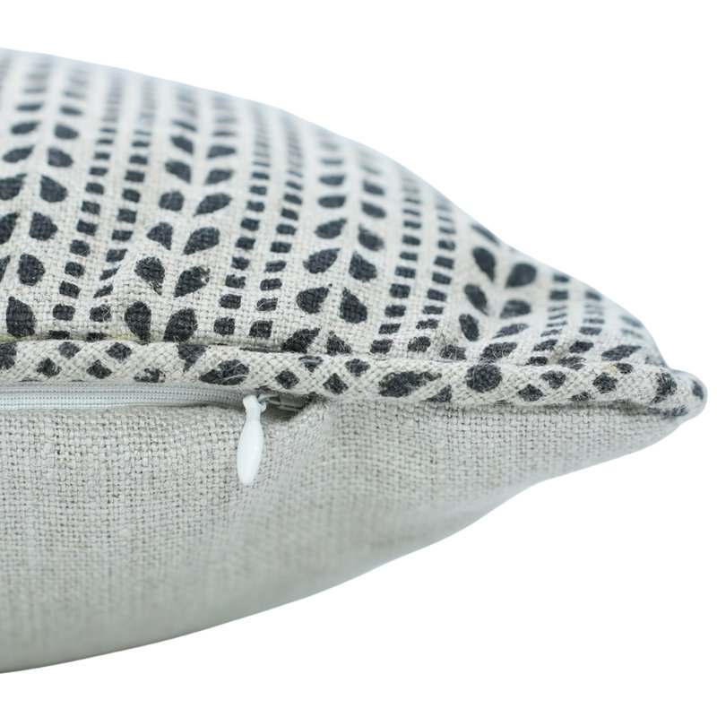 Housse de coussin fabriquée à la main Fab Divine, Carré 16 po