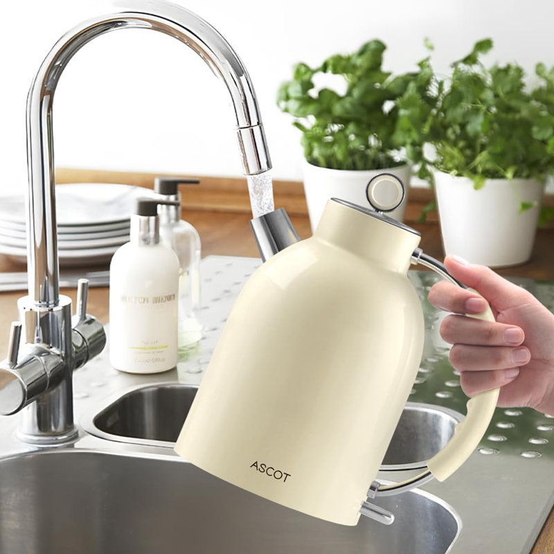 1.5L 1500W Electric Kettle, Beige