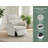 Upholstered Power Rock Swivel Recliner Chair-925351751