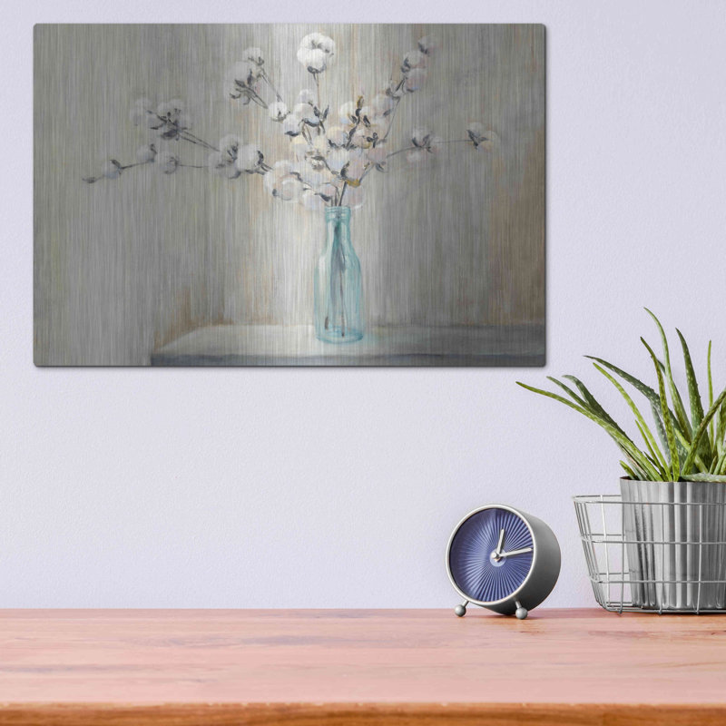 Luxe Cotton Art «Cotton Bouquet» par Julia Purinton, «Cotton Bouquet» par Julia Purinton