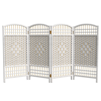 Short Fibre Weave Folding Screen