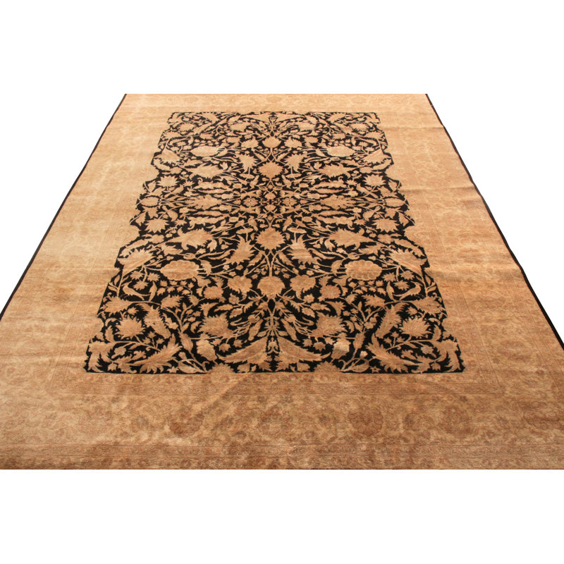 Tabriz One-of-a-Kind Rectangle 7'3" X 9'7" Hand Knotted Area Rug