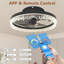 Ventilateur de plafond Smart Silent Elegant