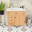 Meuble-lavabo 30 po avec lavabo, tablette et tiroirs