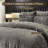 Crushed Velvet Comforter Set , Lightweight Comforter Set, 5pcs-106952123-106952126