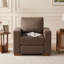 Fauteuil d'appoint carré rembourré-1812067011