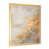 Impression dorée sur toile encadrée