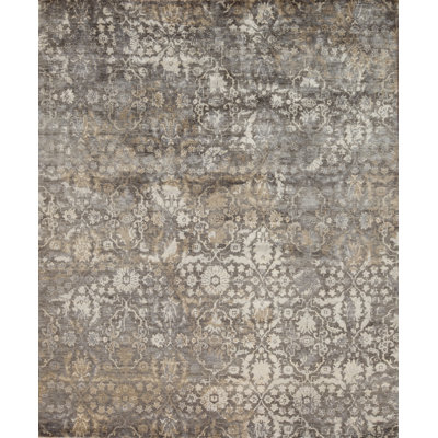 European Hand Knotted Wool Indoor Rug