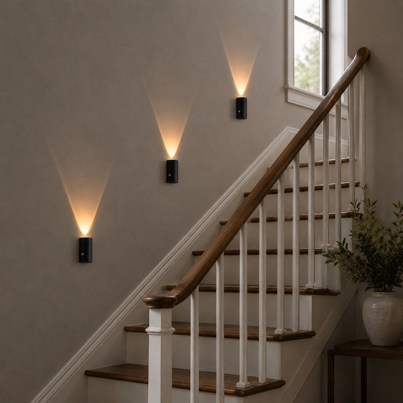3.9'' Rechargeable LED Wall Light with Motion Sensor