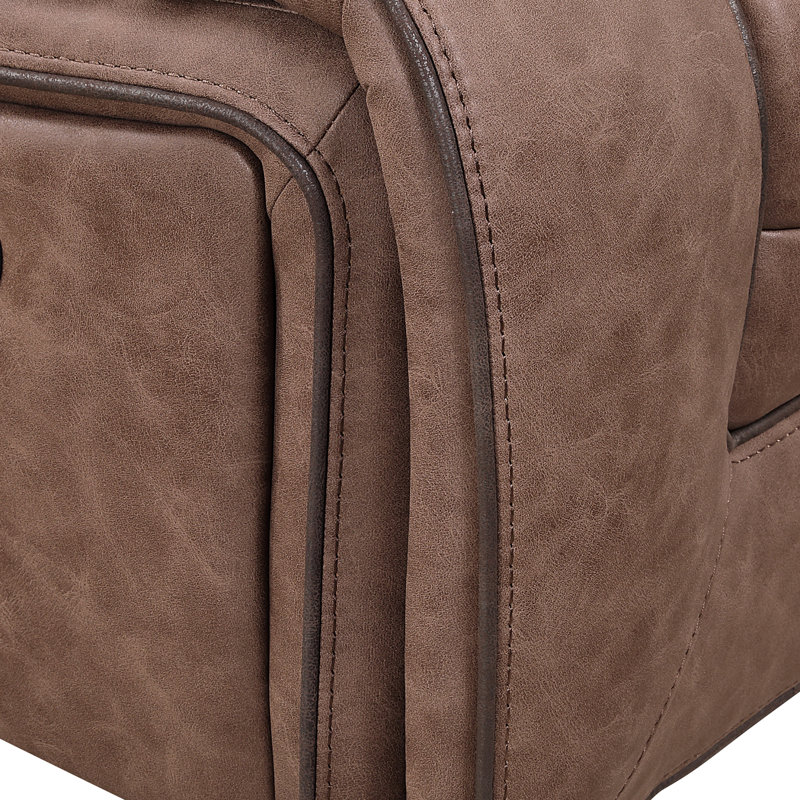 LUCIUS BROWN RECLINING SOFA