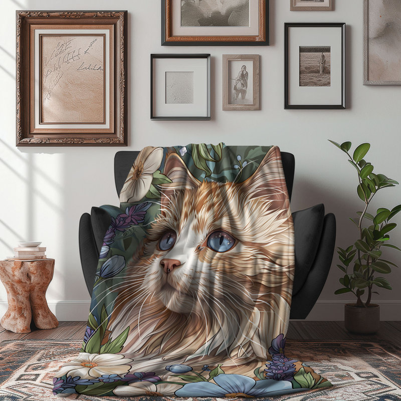  Couverture élégante pour chat, L 50 po x L 60 po