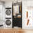 100” x100” Closet System with Wooden Drawer(Adjustable Width)-1763388980