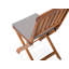 Neve 6 - Person Acacia Wood Patio Dining Set with Rectangular Table , Cushions Included