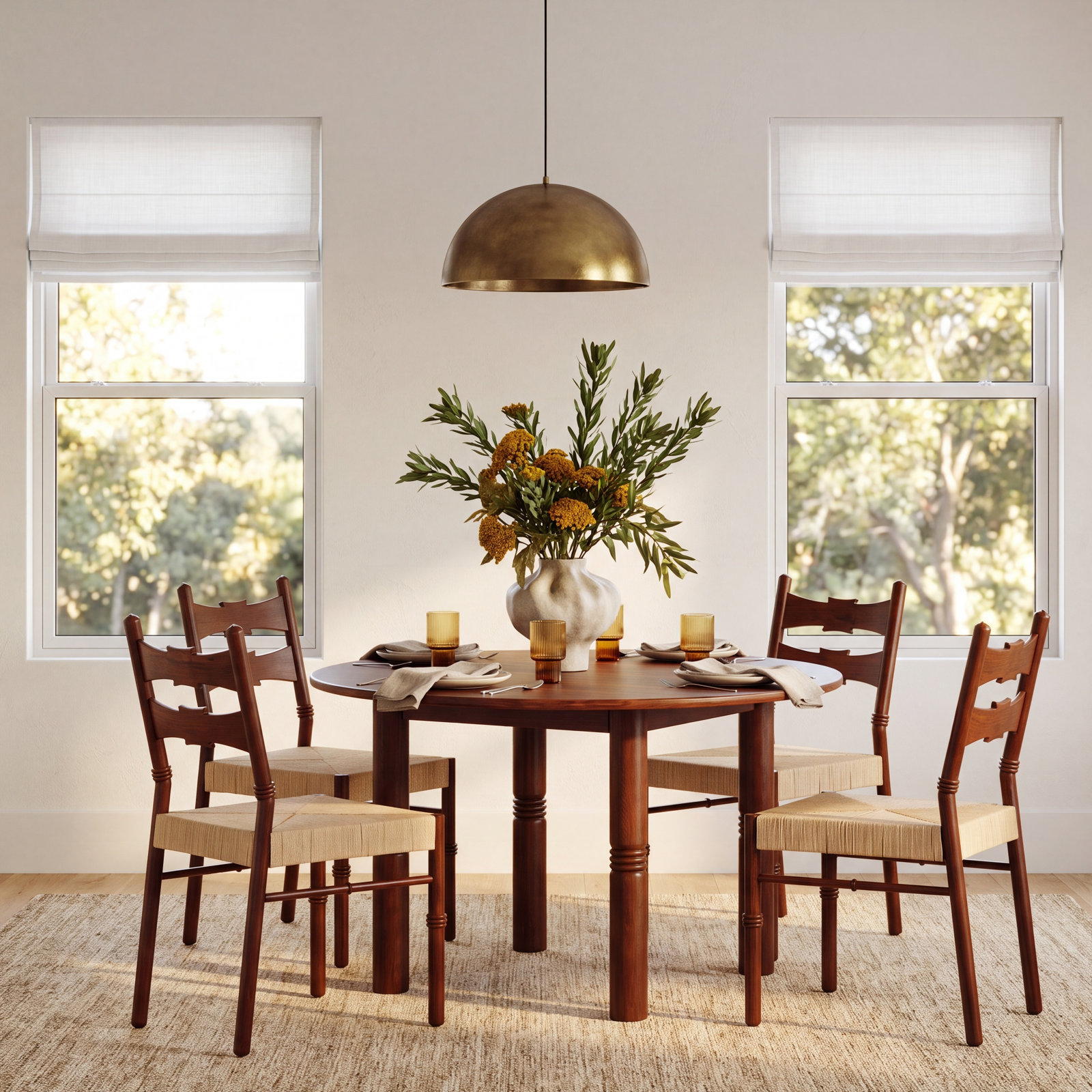 Kirby Acacia Dining Table Set