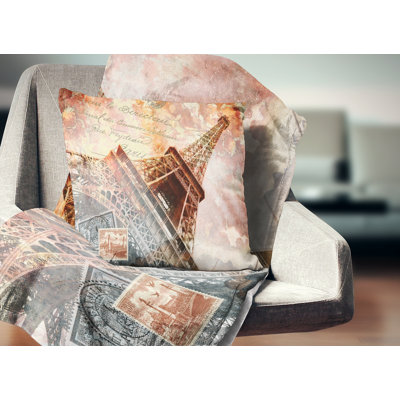 Paris Eiffel TowerParis - Cityscape Printed Pillow