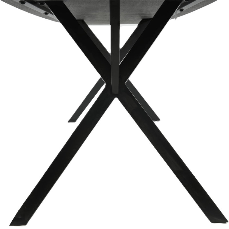 Manteno Metal Base Dining Table