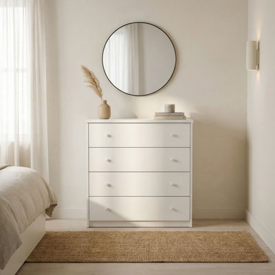Ingrassia 4-Drawer Chest of Drawers, Storage, Tall Bedroom Furniture