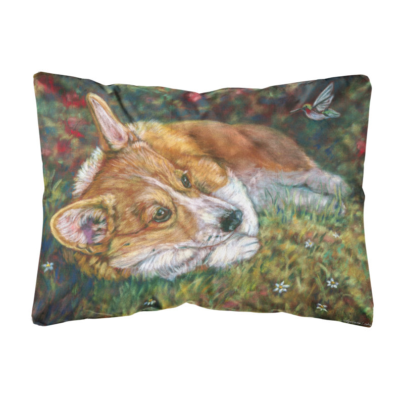  Coussin décoratif intérieur / extérieur Corgi