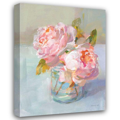 Art sur toile tendue par Red Barrel Studio® Nai, Danhui, Sweet Roses II