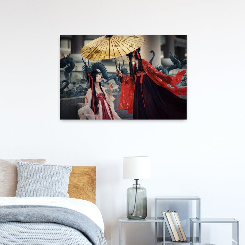 Dashiell Contemporary Art Traditional Portrait Wall Art 1 Piece Wrapped Canvas Wall Art, 91.44 cm H x 60.96 cm W