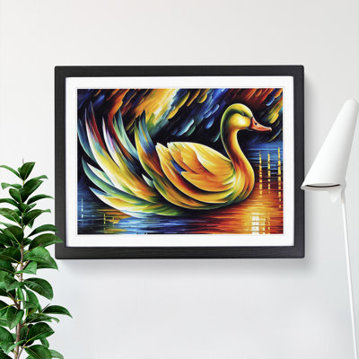 Duck Vol.3 Abstract - Single Picture Frame Painting