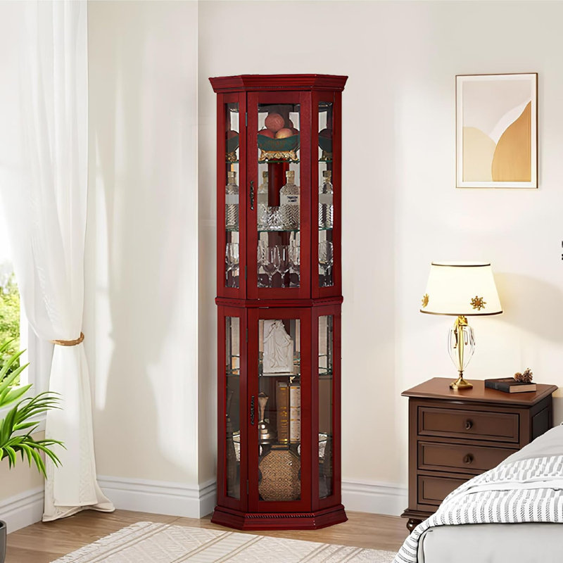 Armoire de salle à manger Adaidh, Cerisier