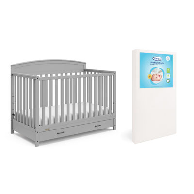 Benton 5-In-1 Convertible Crib With Drawer