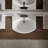 Cimarron Vitreous China 23" Pedestal Bathroom Sink with Overflow-19195630-10940900