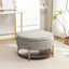 Repose-pieds rond avec rangement Charyn-119044833